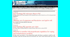Desktop Screenshot of healthnz.co.nz