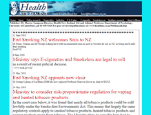 Tablet Screenshot of healthnz.co.nz
